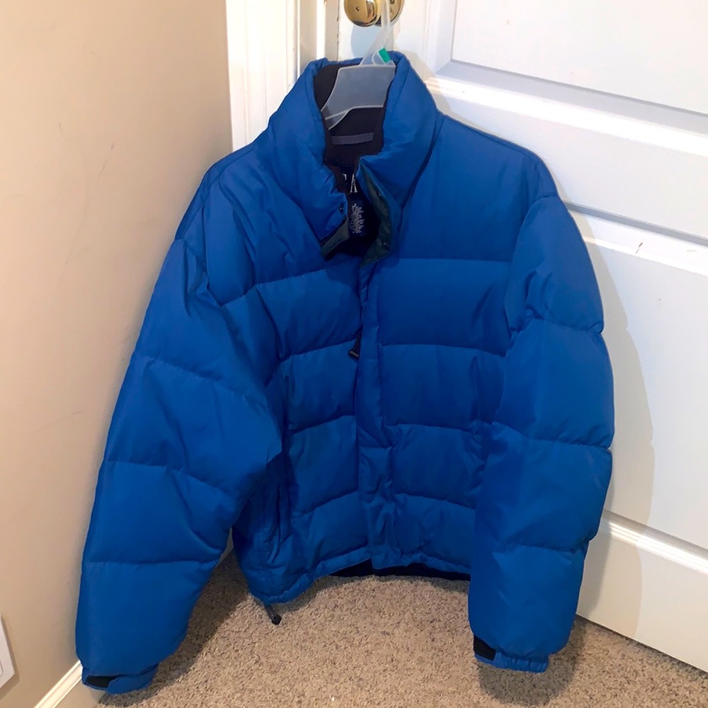 Blue Puffer coat